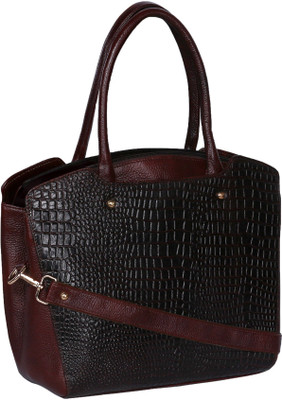 

abeeza Hand-held Bag(Brown, Black), Black;brown