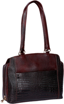 abeeza Hand-held Bag(Brown)