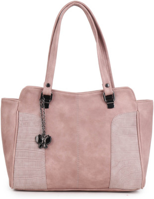 

Butterflies Hand-held Bag(Pink)