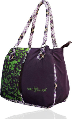 

Wildmoda Shoulder Bag(Purple, Green), Green;purple