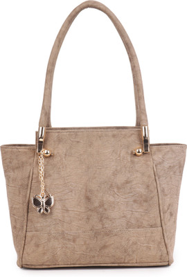 

Butterflies Hand-held Bag(Khaki)