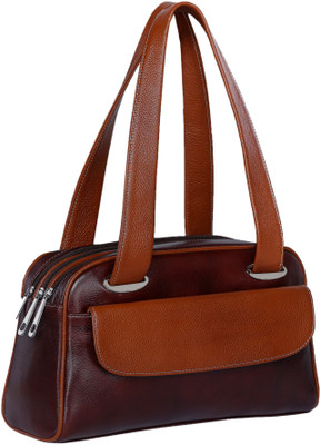 abeeza Hand-held Bag(Brown)