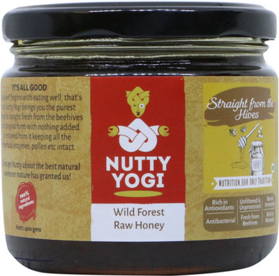 

Nutty Yogi Wild Forest Raw Honey(400 g)
