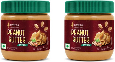 

Rostaa Peanut Butter Smooth (Pack of 2) 340 g(Pack of 2)