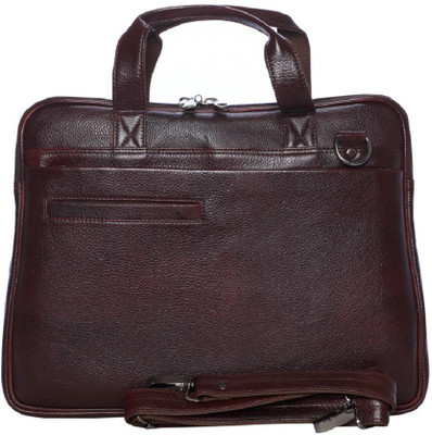 

GOSSIP LEAHTER 15 inch Laptop Messenger Bag(Brown)