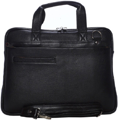 

GOSSIP LEAHTER 15 inch Laptop Messenger Bag(Black)