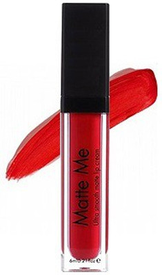 

Makeup Fever Matte Me Liquid Lipstick S-15(Red, 6 ml)