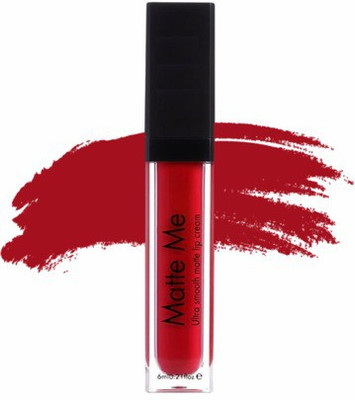 

Makeup Fever Matte Me Liquid Lipstick S-07(Red, 6 ml)