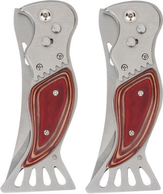 58% OFF on DOCOSS Pack Of 2-EAGLE -Foldable Pocket Hunting Camping