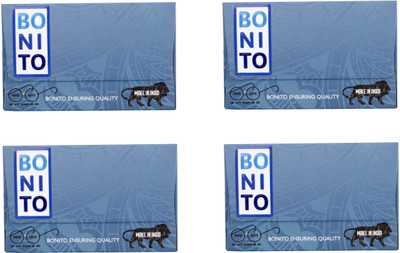 

Bonito Premium Facial Napkins and Tissue Box : 100 Pulls Pack of 4 White Napkins(4 Sheets)