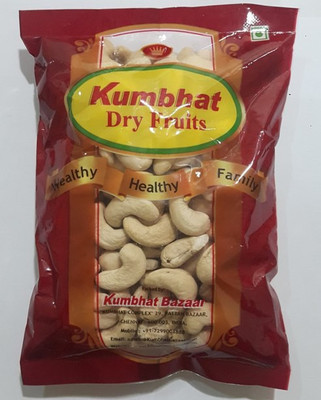 

Kumbhat Dry Fruits Cashew w240 Cashews(250 g, Pouch)