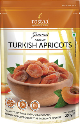 

Rostaa Turkish Apricots 200gm Apricots(200 g, Pouch)