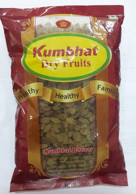 Kumbhat Dry Fruits Indian kishmish Raisins(250 g, Pouch)