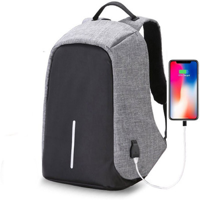 

AllExtreme Anti-theft Laptop Backpack Business Bag with USB Charging Port Water Resistant School College Travel Hiking Camping Organizer Bag for 15.6-Inch Laptop, Notebook, Camera and Mobile Security Bag(30.48 x 40.64 Pack of 1)