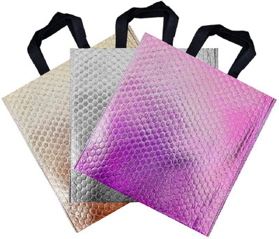 

Majik Solid Party Bag(Pink, Silver, Beige, Pack of 3)
