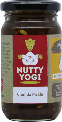 

Nutty Yogi Chunda Pickle Mango Pickle(200 g)