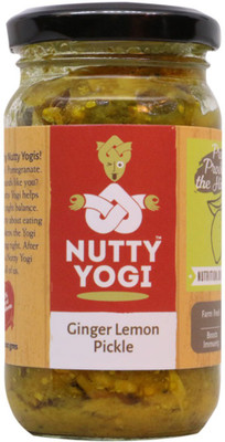 

Nutty Yogi Ginger Lemon Pickle Lemon Pickle(200 g)