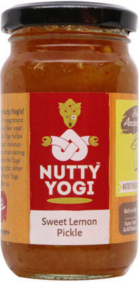 

Nutty Yogi Sweet Lemon Pickle Lemon Pickle(200 g)