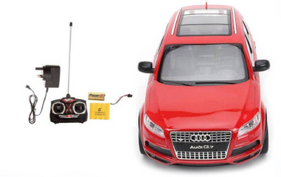 

dmpl fastdeal Audi Q7 Full Function Remote Controlled Car 1:16 Scale Red (Rechargeable)(Multicolor)
