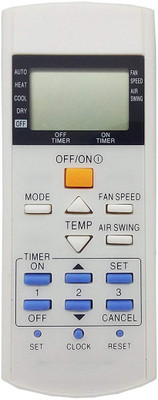 

icooli COMPATIBLE AC REMOTE PANASONIC 142(PLEASE MATCH WITH THE OLD REMOTE) Remote Controller(White)