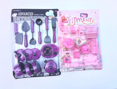 

Aparnas kitchen set with doll house set for kids playing