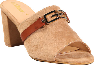 

SHERRIF SHOES Women Beige Heels