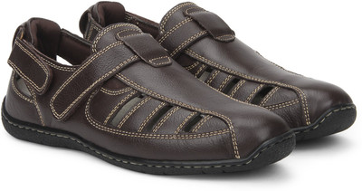 

Hush Puppies Men Brown Sandals