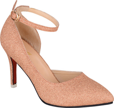 SHERRIF SHOES Women Copper Heels