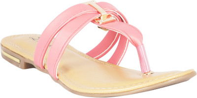 

Lush Women Peach Flats