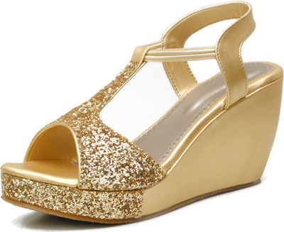 

GetStronger Women Golden Wedges