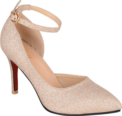 

SHERRIF SHOES Women Gold Heels