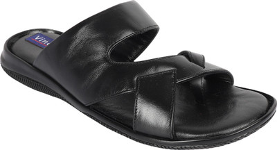 

Vincenzo Men Black Flats