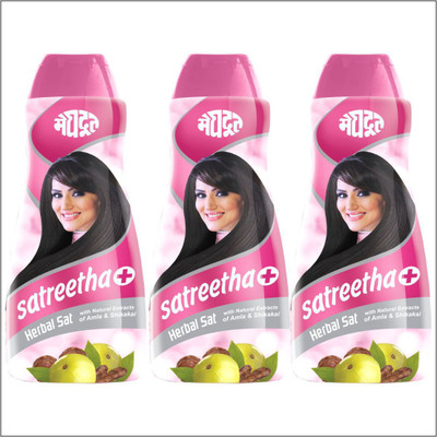 

KHADI MEGHDOOT AYURVEDIC MEGHDOOT SATREETHA +200 ML PACK OF 3(600 ml)