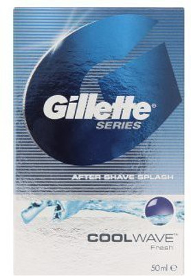 

Gillette Series Cool Wave Fresh Aftershave splash(50 ml)