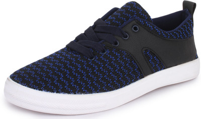 

TRASE Fabric Blue Sneaker Sneakers For Women(Blue, Black