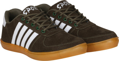 

Kraasa razzle-dazzle Canvas Shoes For Men(Khaki