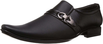 

Gubatti Men's Formal Shoes Slip On For Men(Black