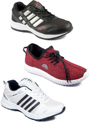

Asian Men Casual & Running Shoes Combo Pack of 3 Running Shoes For Men(Multicolor