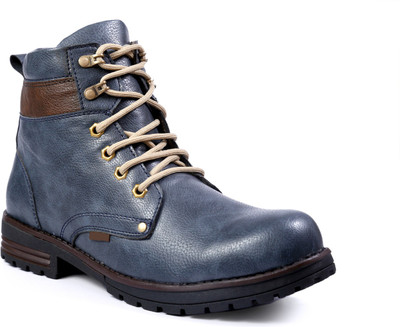 

Woakers Stylish Casual Boots For Men's Boots For Men(Blue