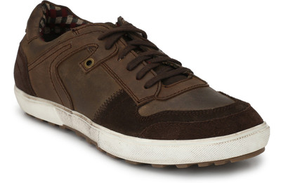 

Delize Genuine Leather Lifestyle Casual Casuals For Men(Brown
