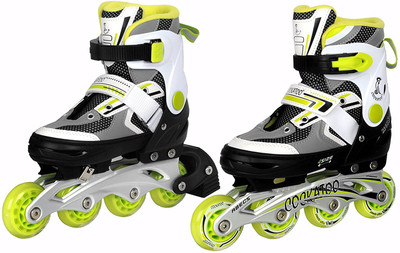 

COCKATOO IS04 In-line Skates - Size 3.5-5.5 UK(Yellow, Black)