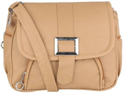

onland Girls Casual Beige PU Sling Bag