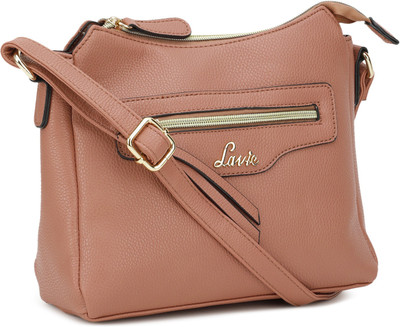 

Lavie Girls Casual Pink PU Sling Bag