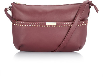 

Caprese Women Casual Red PU Sling Bag