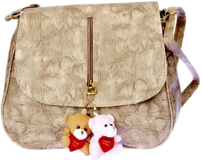 

Aliado Women Casual Beige Leatherette Sling Bag