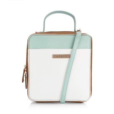 Caprese Women Casual Beige PU Sling Bag