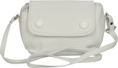 

onland Girls Casual White PU Sling Bag