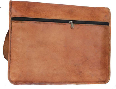 

PINO Men Casual Brown Genuine Leather Sling Bag