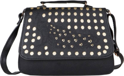 

onland Girls Casual Black PU Sling Bag