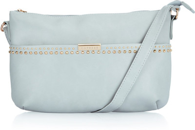 

Caprese Women Casual Grey PU Sling Bag